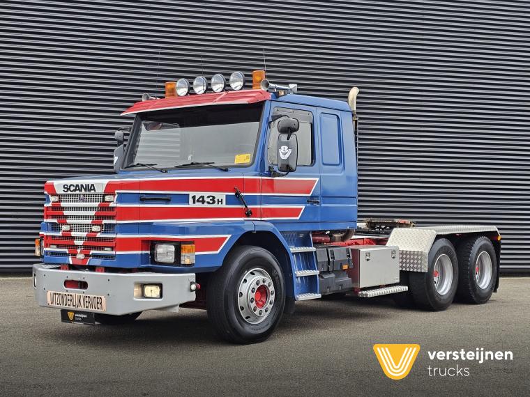 Scania T143.450 6x4 TORPEDO / HAUBER / HYDRAULIC